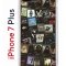 Чехол-накладка Apple iPhone 7 Plus (580664) Kruche PRINT Плейлисты