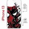 Чехол-накладка Apple iPhone 13 (610629) Kruche PRINT Spider-Man-Venom