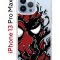 Чехол-накладка Apple iPhone 13 Pro Max (606544) Kruche PRINT Spider-Man-Venom