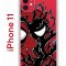 Чехол-накладка iPhone 11 Kruche Print Spider-Man-Venom