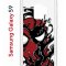Чехол-накладка Samsung Galaxy S9  (580669) Kruche PRINT Spider-Man-Venom