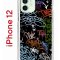 Чехол-накладка Apple iPhone 12  (588925) Kruche PRINT Граффити