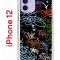 Чехол-накладка Apple iPhone 12  (588925) Kruche PRINT Граффити