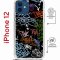 Чехол-накладка iPhone 12/12 Pro Kruche Magrope Print Граффити
