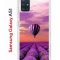 Чехол-накладка Samsung Galaxy A51 Kruche Print Лавандовый рай