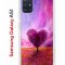 Чехол-накладка Samsung Galaxy A51 Kruche Print Pink heart