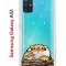 Чехол-накладка Samsung Galaxy A51 (582691) Kruche PRINT тигр первый снег
