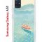 Чехол-накладка Samsung Galaxy A51 Kruche Print Озеро цветов