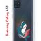 Чехол-накладка Samsung Galaxy A51 (582691) Kruche PRINT Акула