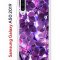 Чехол-накладка Samsung Galaxy A50 2019/A50S 2019/A30S 2019 Kruche Print Purple leaves