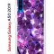 Чехол-накладка Samsung Galaxy A50 2019/A50S 2019/A30S 2019 Kruche Print Purple leaves