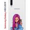 Чехол-накладка Samsung Galaxy A50 2019 (583850) Kruche PRINT Pink Hair