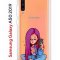 Чехол-накладка Samsung Galaxy A50 2019 (583850) Kruche PRINT Pink Hair