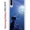 Чехол-накладка Samsung Galaxy A50 2019/A50S 2019/A30S 2019 Kruche Print Лунный кот
