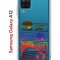 Чехол-накладка Samsung Galaxy A12 (594609) Kruche PRINT Repeat