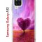 Чехол-накладка Samsung Galaxy A12/M12 Kruche Print Pink heart