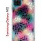 Чехол-накладка Samsung Galaxy A12 Kruche Print Цветные листья