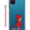 Чехол-накладка Samsung Galaxy A12 (594609) Kruche PRINT Девочка с зонтом
