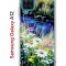 Чехол-накладка Samsung Galaxy A12/M12 Kruche Print Ромашки у ручья