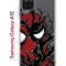 Чехол-накладка Samsung Galaxy A12 (594609) Kruche PRINT Spider-Man-Venom