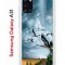 Чехол-накладка Samsung Galaxy A31 Kruche Print Журавли