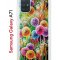 Чехол-накладка Samsung Galaxy A71 Kruche Print Одуванчики