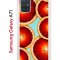 Чехол-накладка Samsung Galaxy A71 Kruche Print Orange