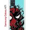Чехол-накладка Samsung Galaxy A71 Kruche Print Spider-Man-Venom