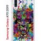 Чехол-накладка Samsung Galaxy A70 2019 (580673) Kruche PRINT Colored beast