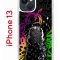 Чехол-накладка Apple iPhone 13 (606542) Kruche PRINT Микки Маус