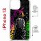 Чехол-накладка Apple iPhone 13 (610629) Kruche PRINT Микки Маус