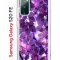Чехол-накладка Samsung Galaxy S20 FE Kruche Print Purple leaves