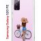 Чехол-накладка Samsung Galaxy S20 FE Kruche Print Велосипедная прогулка