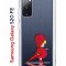 Чехол-накладка Samsung Galaxy S20 FE Kruche Print Девочка с зонтом