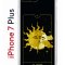 Чехол-накладка iPhone 7 Plus/8 Plus Kruche Print Tarot Lovers