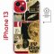 Чехол-накладка Apple iPhone 13 (610627) Kruche PRINT Стикеры Космос