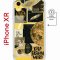 Чехол-накладка iPhone XR Kruche Print Стикеры Космос