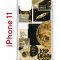 Чехол-накладка iPhone 11 Kruche Print Стикеры Космос
