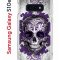 Чехол-накладка Samsung Galaxy S10e Kruche Print Sugar Skull