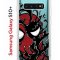Чехол-накладка Samsung Galaxy S10+ (580661) Kruche PRINT Spider-Man-Venom