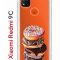 Чехол-накладка Xiaomi Redmi 9C Kruche Print Donuts