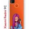 Чехол-накладка Xiaomi Redmi 9C Kruche Print Pink Hair