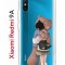 Чехол-накладка Xiaomi Redmi 9A Kruche Print Девочка с мишкой