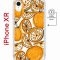 Чехол-накладка Apple iPhone XR (598897) Kruche PRINT Апельсины
