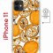 Чехол-накладка Apple iPhone 11 (598890) Kruche PRINT Апельсины