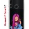Чехол-накладка Huawei P Smart Z/Y9 Prime 2019/Honor 9X Kruche Print Pink Hair