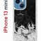 Чехол-накладка iPhone 13 mini Kruche Print Разводы краски