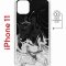 Чехол-накладка Apple iPhone 11 (598890) Kruche PRINT Разводы краски