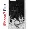 Чехол-накладка iPhone 7 Plus/8 Plus Kruche Print Разводы краски