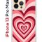 Чехол-накладка iPhone 13 Pro Max Kruche Print Сердце